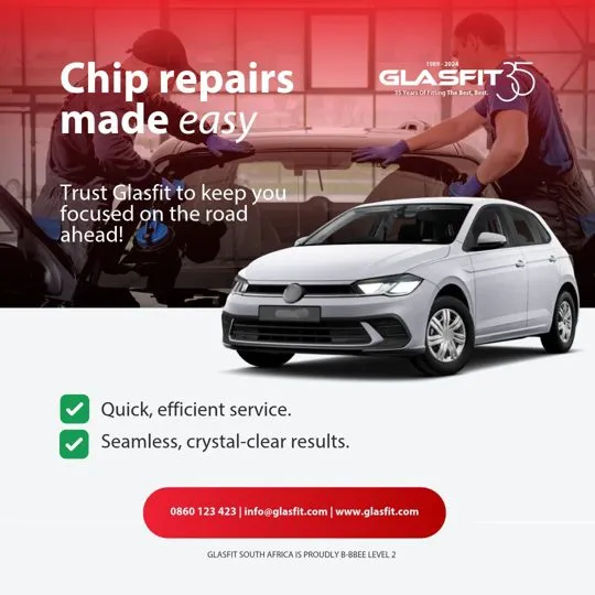 Glasfit post: Chip repairs made easy